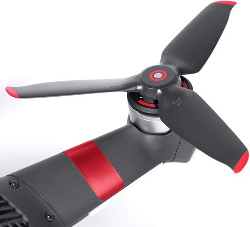 مراوح Darkhorse FPV متوافقة مع مجموعة طائرات DJI FPV بدون طيار، زوجان من شفرات دعائم FPV سريعة التحرير مع 4 قطع من ملصقات جلد الذراع لملحقات DJI FPV (نصيحة ذهبية) in Saudi Arabia