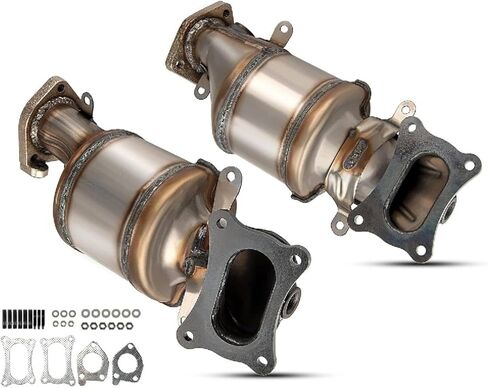 المحول الحفاز الأمامي anytek التحويل المباشر لشيفروليه تشيفي 1999-2007 لـ GMC Cadillac 1500 Avalanche Suburban Tahoe Sierra Yukon 4.3L 4.8L 5.3L استبدال# 645988 EPA متوافق in Kuwait