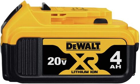 DEWALT 20V MAX Battery XR POWERPACK 4Ah Lithium Ion, 50% More Power, Dewalt Battery Compatible with 20V MAX Tools (DCB2104) in Saudi Arabia