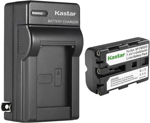 استبدال شاحن بطارية حائط تيار متردد من Kastar لكاميرا Sony a99V، Alpha α99II، a99 II، SLT-A99 II، a99II، a99V، ILCA-99M2، بطارية Sony NP-FM500 NP-FM500H، شاحن BC-VM10 AC-SQ950 in Kuwait