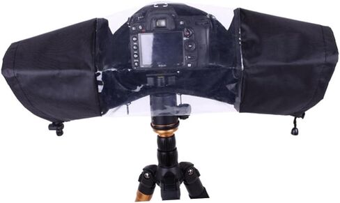 Camera Rain Cover Waterproof Protective Cover for DSLR and Medium Long Zoom Lens Outdoor Use in Saudi Arabia