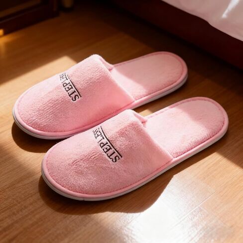 1 Pair Women's Fashionable Slippers, Lightweight and Portable Slippers, Perfect for Vacationing in Hotels, Fitness Centers or Spa Centers in Saudi Arabia