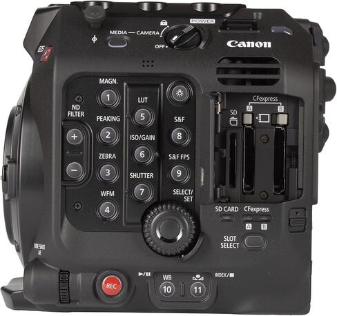كاميرا سينما كانون EOS C300 Mark III | مستشعر احترافي سوبر 35 DGO | الحل المعياري لصناعة الأفلام للإنتاج التجاري الوثائقي الإذاعي (CANEOSC300M3) + حقيبة + المزيد (متجدد) in Kuwait