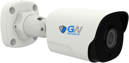 كاميرا مراقبة GW Security 6K 12MP TAA & NDAA الذكية AI PoE IP Microhone Bullet Security (GW1263701M) in Saudi Arabia