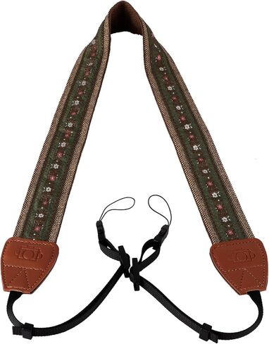 Nylon Camera Strap Quick Release Camera Neck Strap Compatible with G7X Mark III, SX740, R50, EOS R100, A6400, ZV-E10, A7 IV, X100VI, XM5 All DSLR/Mirrorless Cameras in Saudi Arabia