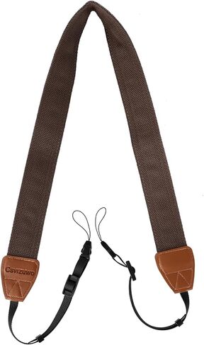 Nylon Camera Strap Quick Release Camera Neck Strap Compatible with G7X Mark III, SX740, R50, EOS R100, A6400, ZV-E10, A7 IV, X100VI, XM5 All DSLR/Mirrorless Cameras in Saudi Arabia