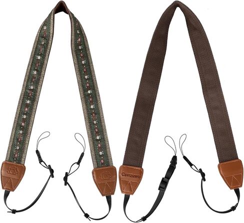 Nylon Camera Strap Quick Release Camera Neck Strap Compatible with G7X Mark III, SX740, R50, EOS R100, A6400, ZV-E10, A7 IV, X100VI, XM5 All DSLR/Mirrorless Cameras in Saudi Arabia