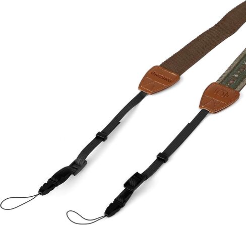 Nylon Camera Strap Quick Release Camera Neck Strap Compatible with G7X Mark III, SX740, R50, EOS R100, A6400, ZV-E10, A7 IV, X100VI, XM5 All DSLR/Mirrorless Cameras in Saudi Arabia