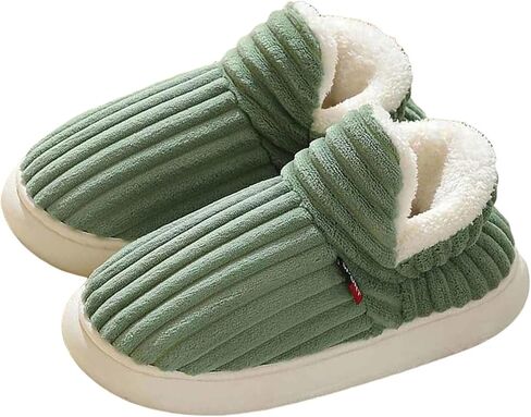 Bootie Slippers for Women Pluffi Slipper Booties Winter Fuzzy Warm Thick-Soled Plush House Cloud Slides Men Women in Saudi Arabia