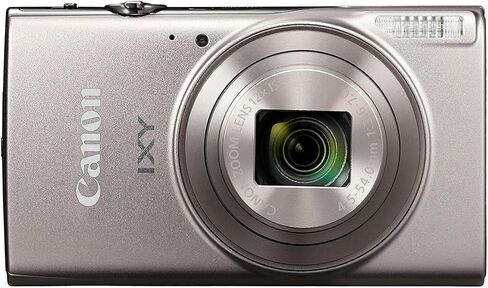 Canon IXY 650 M (PowerShot ELPH 360 HS A) Digital Camera (Silver) + 64GB Memory + Stabilizing Grip + Software Pack +More(Value Bundle) (Renewed) in Saudi Arabia