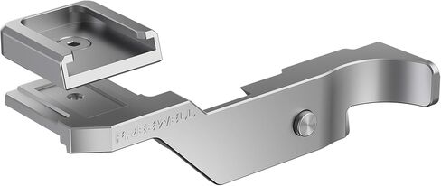 Freewell Thumb Grip for Fuji GFX100RF with Cold Shoe Mount (Silver) in Saudi Arabia
