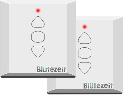مفتاح Blütezeit للتثبيت على الحائط لاسلكي لفتحة البوابة المنزلقة الأوتوماتيكية، جهاز تحكم عن بعد متبادل 433 ميجاهرتز، ملحق نظام التحكم في الوصول إلى الباب قطعة واحدة in Kuwait