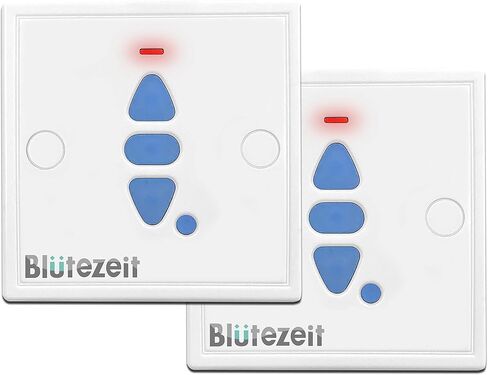 مفتاح Blütezeit للتثبيت على الحائط لاسلكي لفتحة البوابة المنزلقة الأوتوماتيكية، جهاز تحكم عن بعد متبادل 433 ميجاهرتز، ملحق نظام التحكم في الوصول إلى الباب قطعة واحدة in Kuwait