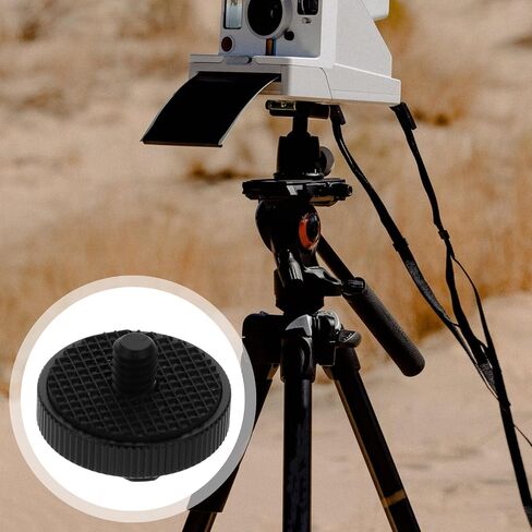 NUOBESTY 3 قطع محول برغي ثلاثي القوائم 1/4 بوصة حامل الحذاء الساخن لجهاز كاميرا DSLR وحامل الفلاش، مجموعة دعامة معدنية للأحذية الباردة حامل إضاءة متوافق لملحقات التصوير الفوتوغرافي in Saudi Arabia