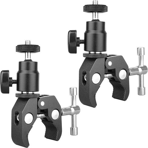 KUNAL 2 قطعة T Post Camera Mount، 360 درجة قابل للتعديل T Post Trail Camera Mount، ملحقات الكاميرات سهلة التركيب، توافق متعدد الاستخدامات للتصوير الفوتوغرافي الرياضي، المكتب، الصيد، الدراجات والدراجات النارية in Kuwait