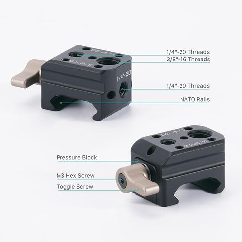 NATO Accessory Mounting Adapter – Black | Lightweight | Secure MOUNTING | TA-NMA-B in Saudi Arabia