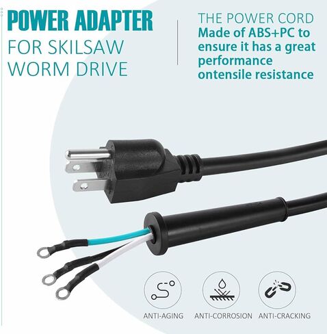 سلك بديل 95104L متوافق مع منشار SKILSAW SPT77WM SPT78W المنشار الدائري سلك الطاقة M77 77 أجزاء in Kuwait