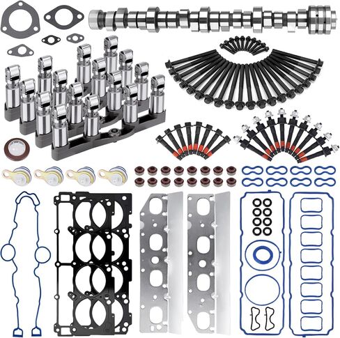 ترقية MDS 5.7 Hemi Lfters Kit Kit مع مجموعة حشية الرأس متوافقة مع Dodge RAM 1500 Durango ، Chrysler Aspen 2009-2018 استبدل# HS26423PT 53022263AF 53021726AD 53021726AE in Kuwait