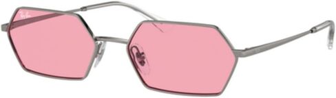 Ray-Ban RB3728 Sunglasses Bundle: RB 3728 YEVI 004/1A Gunmetal/Violet Polyamide Standard and Universal Anti-slip Silicone Leash in Kuwait