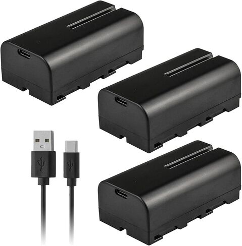 بطارية Kastar NP-F570T USB-C بديلة لحزمة واحدة لـ GVM GVM-BD-100D GVM-T20R GVM-TD-JY258 GVM-12D، Aputure Amaran AL-H198 AL-M9، مصباح فيديو Rotolight NEO 3 LED in Saudi Arabia