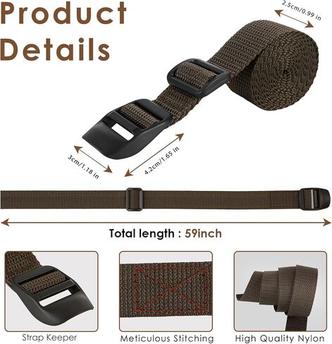 5 قطع من أشرطة كاميرا المسار، حزام تثبيت شجرة الألعاب 59 بوصة، أشرطة ألياف النايلون لكاميرا الصيد، حقيبة النوم in Kuwait