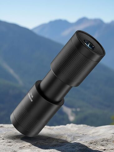 12x36 Monocular Telescope HD High Power Low Light Vision for Concerts Travel Sports Games Theater Bird Watching Hunting Outdoor (Black) in Saudi Arabia