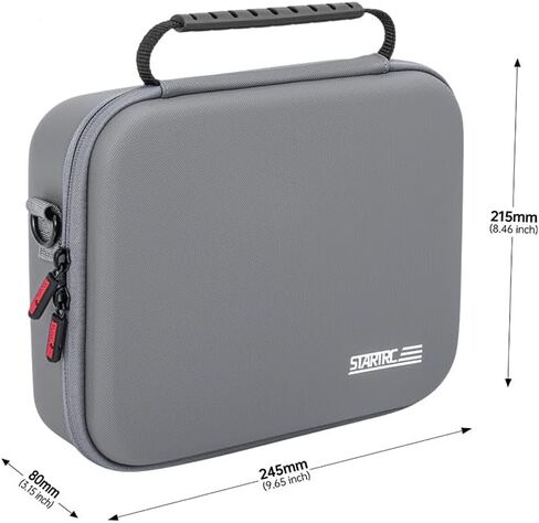 Neo2 Case, Portable PU Leather Small Shoulder Bag for DJI Neo2 Drone and Batteries Accessories with shoulder straps in Saudi Arabia