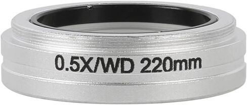 شرائح المجهر البصري WD 0.5X 0.7X 2.0X 8X-50X مجهر ثلاثي العينيات مجهر ستيريو أجزاء المجهر in Kuwait