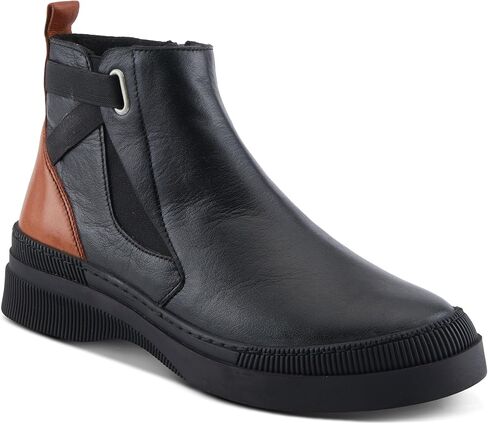 Spring Step Women's Hanlon Casual Booties with Elastic Gore, Color Blocking, and Removable Insoles in Saudi Arabia