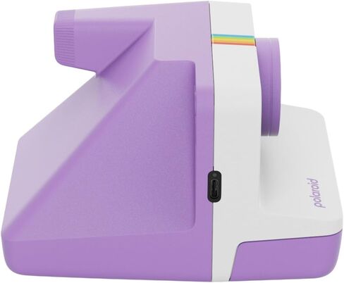 مجموعة كاميرا Polaroid Now Generation 3 الأرجوانية التناظرية الفورية مع فيلم وملحقات - نظام التركيز البؤري التلقائي ثنائي العدسات ووضع يدوي وحامل ثلاثي القوائم مدمج (17 عنصرًا) in Saudi Arabia