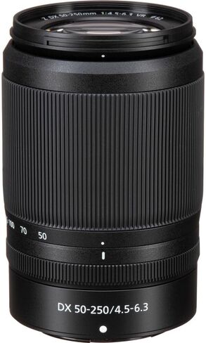 كاميرا Nikon Z30 بدون مرآة مع عدسة 16-50 مم و55-250 مم، وإضاءة LED، وميكروفون، وذاكرة تخزين 128 جيجابايت، وقبضة U، ومرشحات، وحامل ثلاثي القوائم، وحقيبة، وبرامج، والمزيد - حزمة فيديو احترافية (40 قطعة) in Kuwait