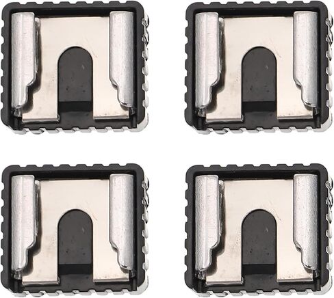 COHEALI 4pcs Hot Shoe Mount Bracket with 1/4 Inch Thread for Camera Flash and LED Light, Universal Flash Stand Adapter for DSLR Photography and Video Lighting in Saudi Arabia