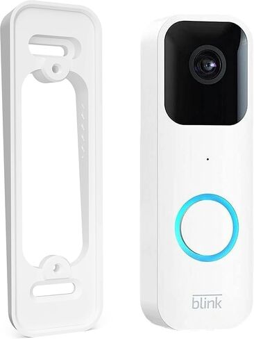 حامل زاوية إسفين لجرس الباب بالفيديو Blink (الجيل الأول) - دعامة تثبيت بلاستيكية فقط (لا يتضمن جرس الباب) - أسود in Kuwait