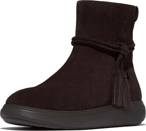 حذاء FitFlop النسائي Iq-comff ذو شرابة من الجلد السويدي in Saudi Arabia