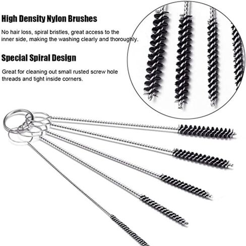 1Pc Carburetor Carbon Dirt Jet Remove Cleaning Needles Brushes Cleaner Tools for Automobile Motorcycle Welder Carb Chainsaw in Saudi Arabia