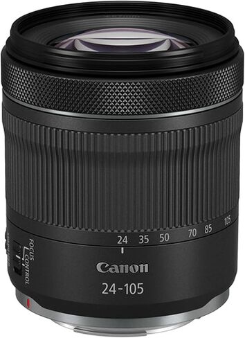 كاميرا Canon EOS R6 Mark II بدون مرآة مع عدسة 24-105 مم و75-300 مم + عدسة مقربة فائقة مقاس 420-800 مم + ذاكرة فائقة سعة 128 جيجابايت، ومصباح فيديو LED، ومرشحات - حزمة احترافية مكونة من 40 قطعة (متجددة) in Kuwait