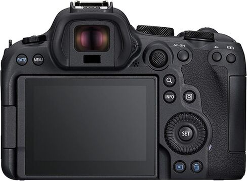 كاميرا Canon EOS R6 Mark II بدون مرآة مع عدسة 24-105 مم و75-300 مم + عدسة مقربة فائقة مقاس 420-800 مم + ذاكرة فائقة سعة 128 جيجابايت، ومصباح فيديو LED، ومرشحات - حزمة احترافية مكونة من 40 قطعة (متجددة) in Kuwait
