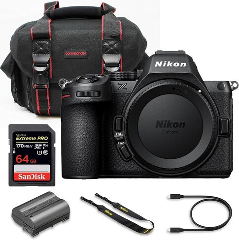 Nikon Z5 II Mirrorless Camera Bundle + 64GB Extreme Memory Card and Camera Bag in Saudi Arabia