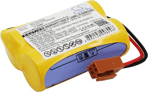 بطارية PRUVA متوافقة مع مضخم الصوت GE Beta SVU، وأجهزة الكمبيوتر الصناعية Fanuc A06، والمنطق القابل للبرمجة Fanuc A06 بقدرة 2200 مللي أمبير في الساعة in Kuwait