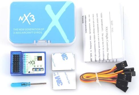 NX3 PRO 3D GYRO Flight Controller FC Stabilizer Autobalance for RC Fixed-Wing Aircraft Airplane V-Tail FPV Racing Drone in Saudi Arabia