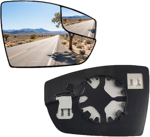 Passenger Side Mirror Glass for Ford Escape 2013-2016,for Ford C-Max 2013-2018,Backing Plate Power Heated Right Side Mirror Glass for Ford Escape 2013-2016,for Ford C-Max 2013 2014 2015 2016 2017 2018 in Saudi Arabia