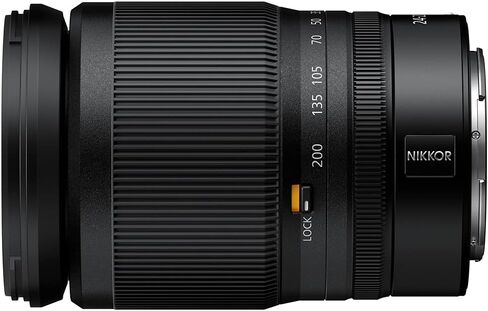 نيكون 20092 NIKKOR Z 24-200 ملم f/4-6.3 VR عدسة تكبير تليفوتوغرافي لحزمة كاميرات Z Mount مع حزمة حماية محسنة CPS لمدة 7 سنوات in Saudi Arabia