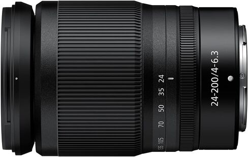 نيكون 20092 NIKKOR Z 24-200 ملم f/4-6.3 VR عدسة تكبير تليفوتوغرافي لحزمة كاميرات Z Mount مع حزمة حماية محسنة CPS لمدة 7 سنوات in Saudi Arabia