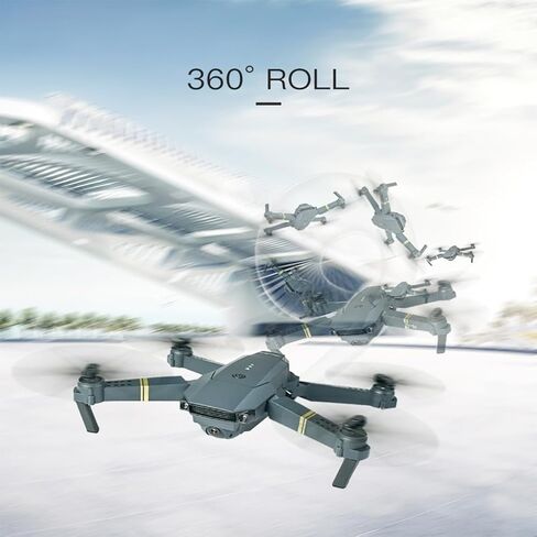 Drone With 1080P Camera for Adults Beginners,Foldable RC Quadcopter, Toys Drone,FPV Video, One Key Start, Headless Mode, Waypoints fly, 360° Flips in Saudi Arabia