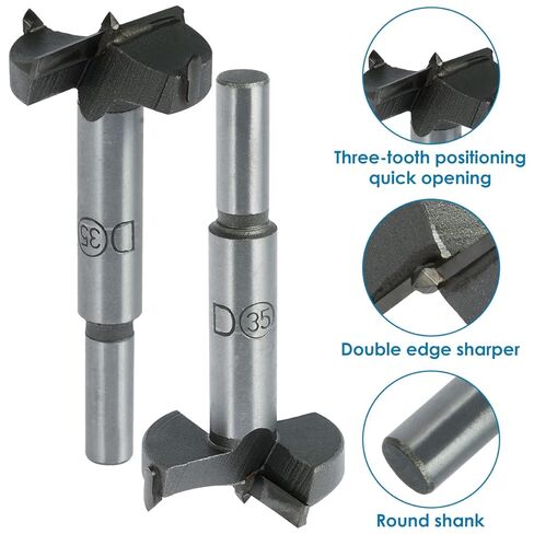 Concealed Hinge Hole Jig 35mm Professional Hinge Drilling Hole Router Jig Sturdy Cutter Guide Woodworking Cutting Template Guide for Cabinet Door in Saudi Arabia