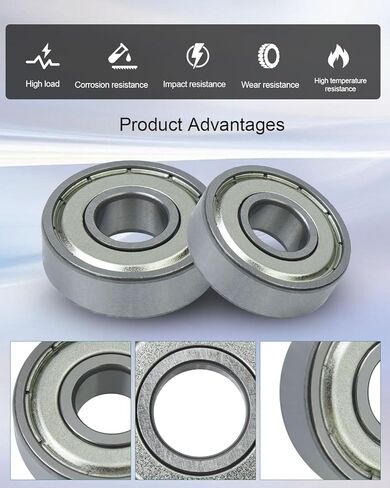 6 Pack Saw Bearings Compatible with Grizzly G0555 Band Saw, Bandsaw Thrust and Guide Bearing Replacement in Saudi Arabia