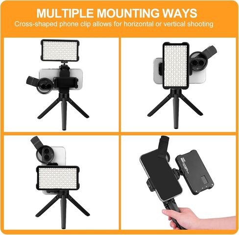 Tattoo Light Kit with 180LED and 52mm CPL Polarized Filter Len, Tattoo Equipment and Supplies, Tattoo Lamp Remove Glare for Selfie Food Photography Video Recording, Compatible with iPhone, DSLR Camera in Saudi Arabia