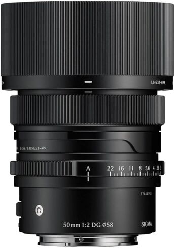 مجموعة عدسة سيجما 50 مم F2 DG المعاصرة (Sony E-Mount) مع برنامج وبطاقة ذاكرة 64 جيجابايت (3 قطع) in Kuwait