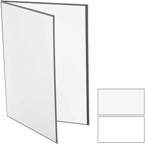 11"x8" Light Reflector 2 in 1 Photography Reflector Cardboards, Foldable & Stable for Still Life Product Food Photo Shooting, Self-Standing, Black in Saudi Arabia