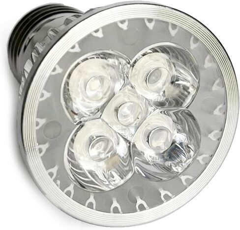 E26 E27 مصباح كشاف بالأشعة تحت الحمراء (5X 3Watt LED)، مصباح الأشعة تحت الحمراء 940 نانومتر، لتعزيز الرؤية الليلية لكاميرات الأمن بالأشعة تحت الحمراء، لصور المراقبة الواضحة لكاميرات المراقبة في الليل (940 نانومتر) in Kuwait